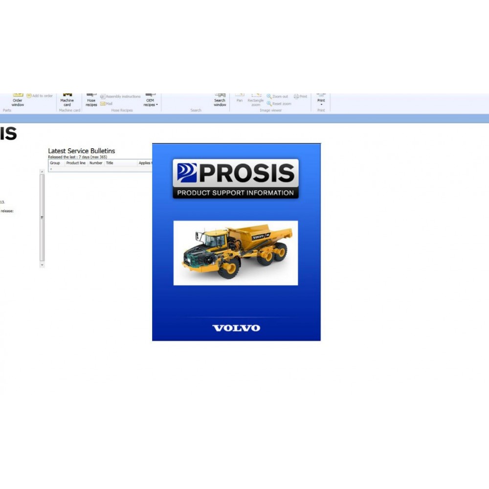 Volvo PROSIS 2022.11 Construction Offline EPC+Service Manual